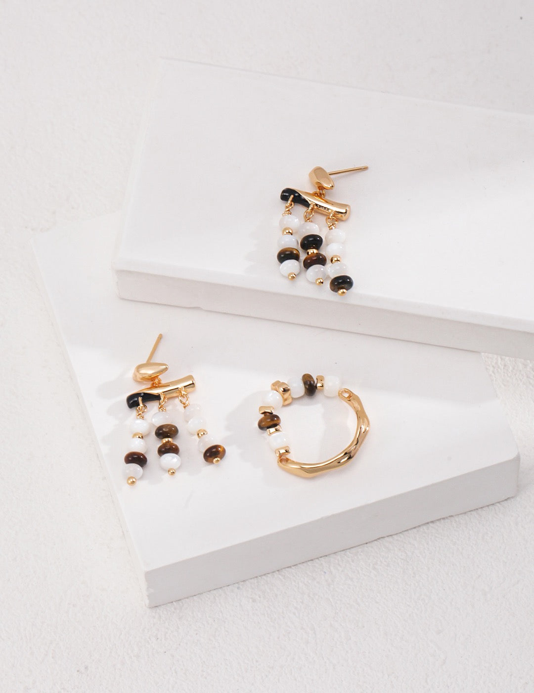Ancient Style Tiger Eye Stone Ring