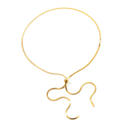 Freya Adjustable 18kt Gold-Plated Necklace - Waterproof