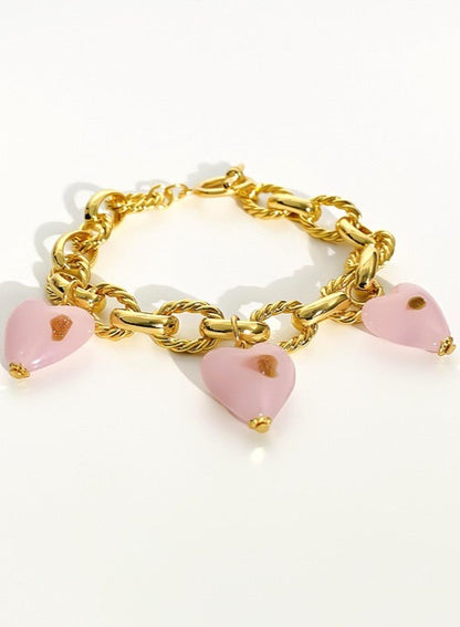 Cotton Candy 18kt Gold-Plated Bracelet