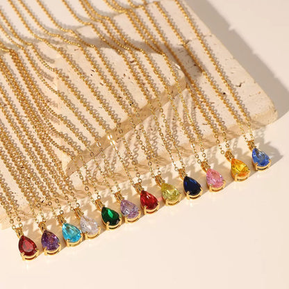 BirthStone 18kt Gold-plated Necklace