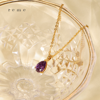 BirthStone 18kt Gold-plated Necklace