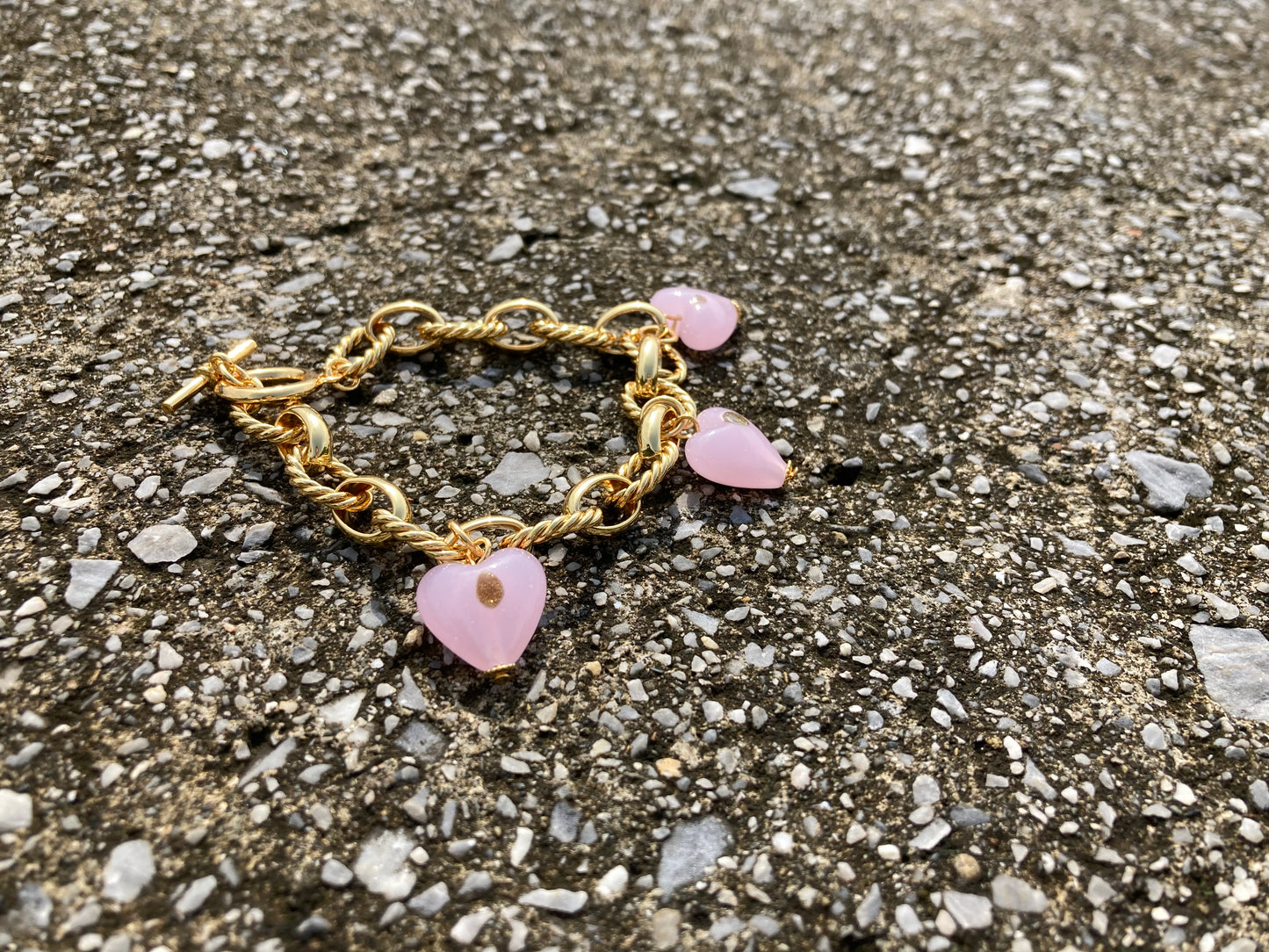 Cotton Candy 18kt Gold-Plated Bracelet