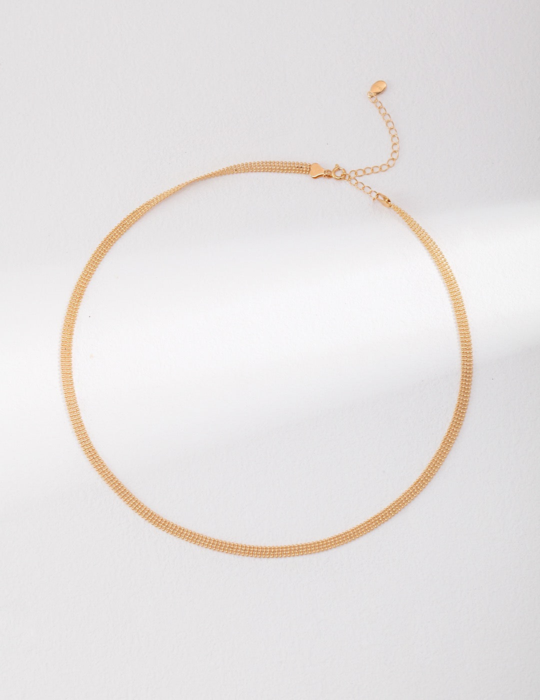 Sunset Flat Chain Necklace