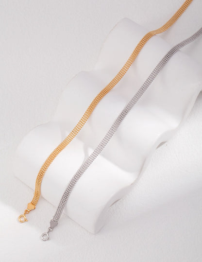 Sunset Flat Chain Necklace