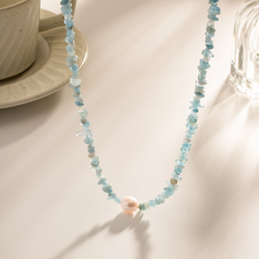 Venetian Aquamarine Necklace