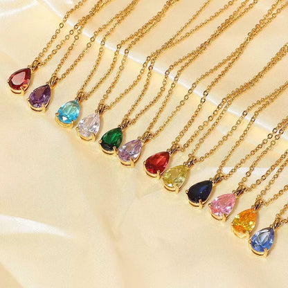 BirthStone 18kt Gold-plated Necklace