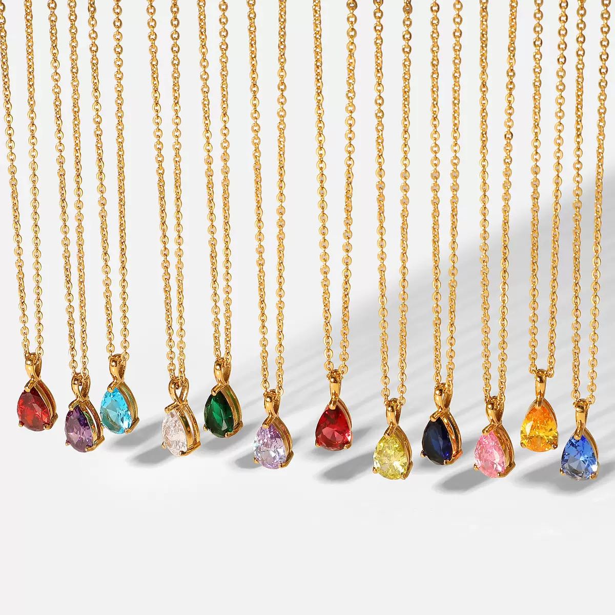 BirthStone 18kt Gold-plated Necklace